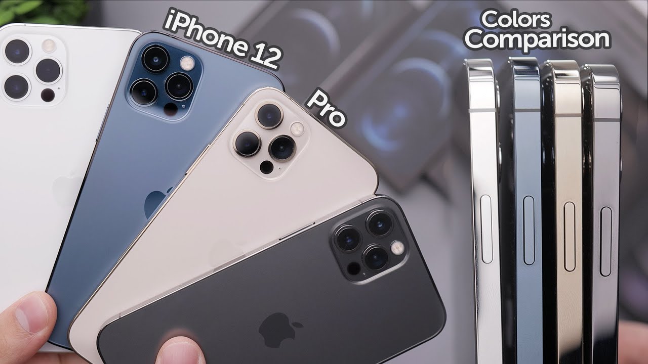 Iphone 12 Pro All Colors In Depth Comparison Which Is Best By Daniel Romero Phonels Com