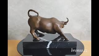 Wall Street Bull – bronzová socha býka, symbol síly a prosperity