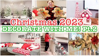 *NEW* CHRISTMAS DECORATE WITH ME 2023 | CHRISTMAS DECORATION IDEAS | CHRISTMAS DECOR | SELLE DESHIRO