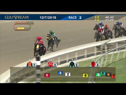 Gulfstream Park December 7, 2018 Race 2
