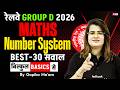 RRB Group D Maths Practice Set Group D Number System Top 30 Questions Class 1 Maths Gopika Mam