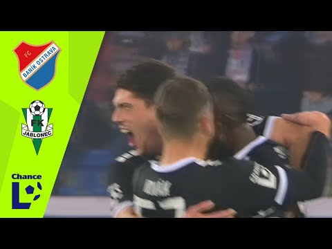 Chance Liga Highlights: FC Baník Ostrava : FK Jablonec 0:1 (15. kolo)