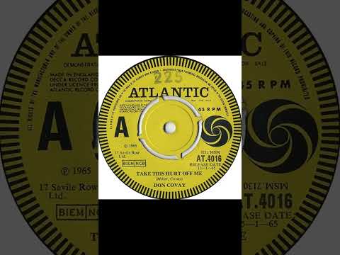 Thumbnail for Don Covay - Take This Hurt Off Me - UK Atlantic Records Demo released 1965 by Don Covay