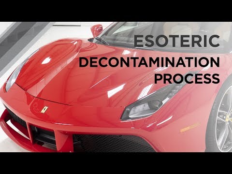 Ferrari Detailing Part 5 - Decontamination Process - ESOTERIC Car Care