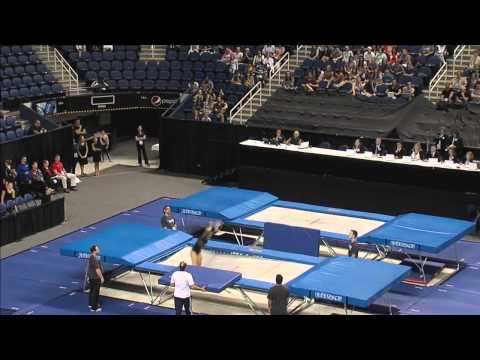 Nicole Ahsinger - Trampoline Final - 2015 USA Gymnastics Championships