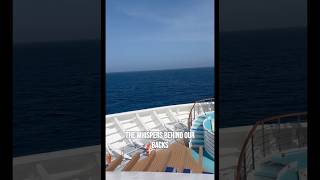 View from the bow of @Carnival Firenze Cruise Ship