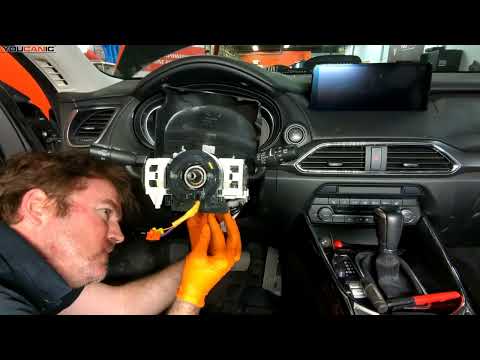 DIY Guide: Replace Central Airbag, Steering Wheel, and Spiral Cable on 2016-2024 Mazda CX-9