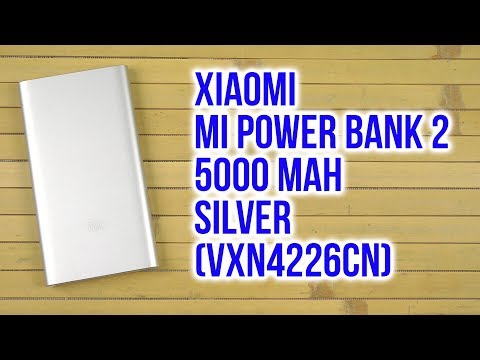 Внешний аккумулятор Xiaomi Mi Power Bank 2 5000 серебристый - Видео