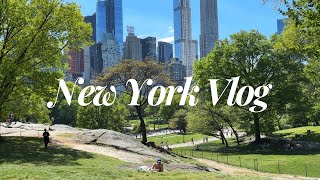 ニューヨーク生活Vlog | セントラルパークお散歩、イタリアンレストラン、中華街、ハンターズポイント｜海外生活 | Living in NYC | Walking in Central Park