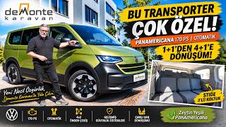 BU TRANSPORTER ÇOK ÖZEL! | PANAMERICANA 170 PS | 4+1 CAMLI VAN DÖNÜŞÜMÜ