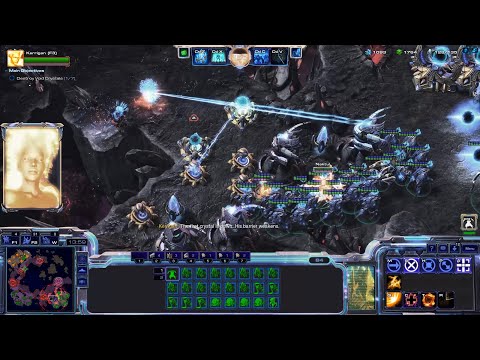 StarCraft 2 LotV Epilogue Mission 3 - Amon's Fall (3 Players Co-op)