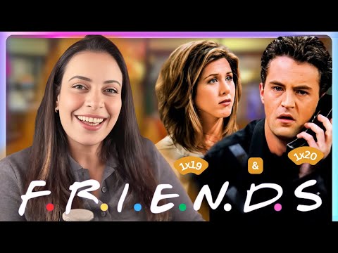 FRIENDS (1994) Season 1 Episodes 1x19 & 1x20 | First time watching |Reaction