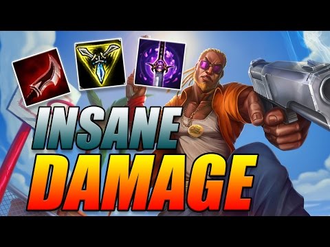 DUSKBLADE LUCIAN MID INSANE DAMAGE - League of Legends