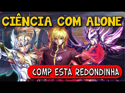 USANDO ALONE NOS DUELOS GALÁCTICOS - COMP REDONDINHA PRA ELE RODAR - SAINT SEIYA AWAKENING