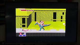 Sega Master System Golden Axe gameplay. 