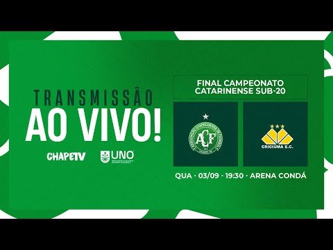 CAMPEONATO CATARINENSE SÉRIE A | CATEGORIAS DE BASE | AO VIVO COM IMAGENS