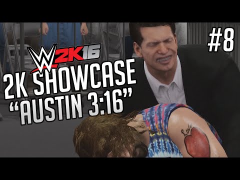 WWE 2K16 2K Showcase - Austin 3:16 Gameplay Walkthrough Part 8