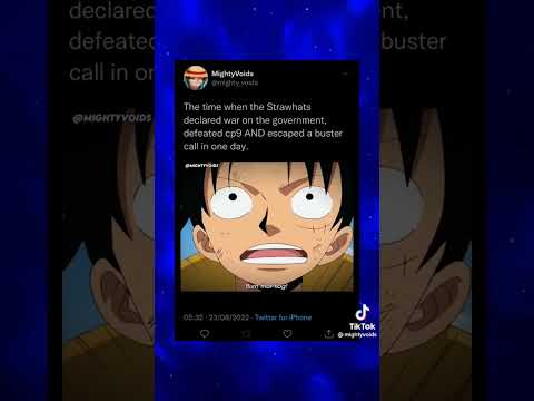 When the Strawhats declared war on the government and escaped buster call to save Robin #onepiece