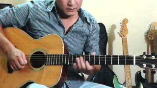 Buu Minh-BLUES LATINO-SANTANA-Arranged for acoustic and performed by Buu Minh