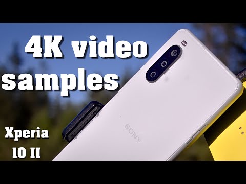 Sony Xperia 10 II - 4K video samples