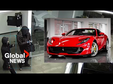 "They got all the good ones": 8 luxury cars stolen from Oakville dealership