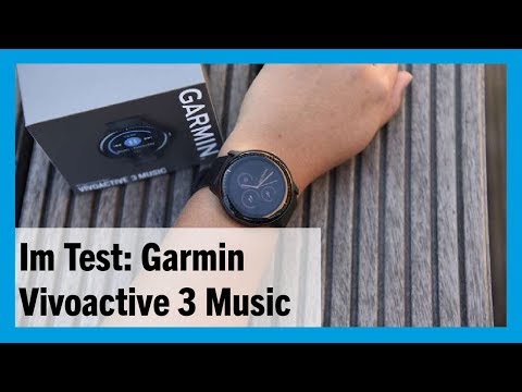 Im Test: Garmin Smartwatch Vivoactive 3 Music (2018, deutsch)
