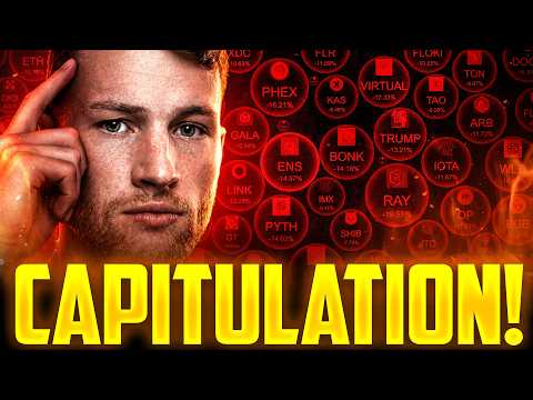 MASSIVE Crypto Capitulation!! [WHAT I’M DOING NEXT]