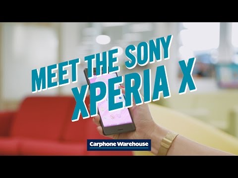 Meet the Sony Xperia X