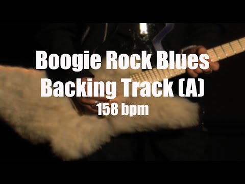 Rock Boogie backing track for GUITAR (A)