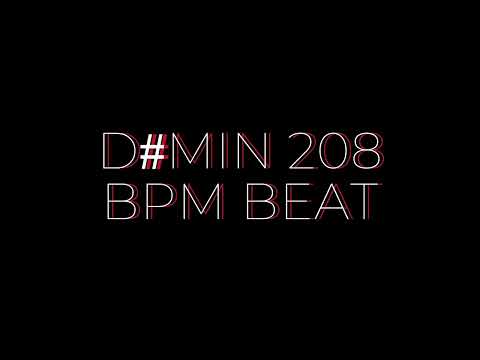 D#MIN 208 BPM BEAT
