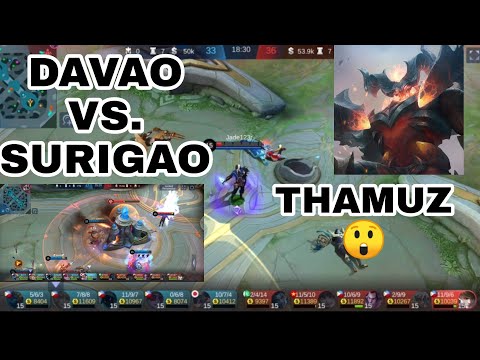 DAVAO DEL NORTE VS. SURIGAO DEL SUR FULL BAKBAKAN.            THAMUZ X GROCK BY SUR SUR