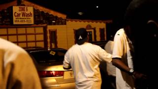 drunk man at studio with Alley Boy