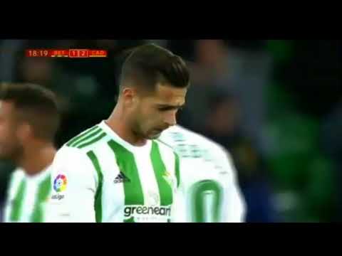 Goal   Romera hd  Real Betis vs Cadiz CF 1-2 30.11.2017