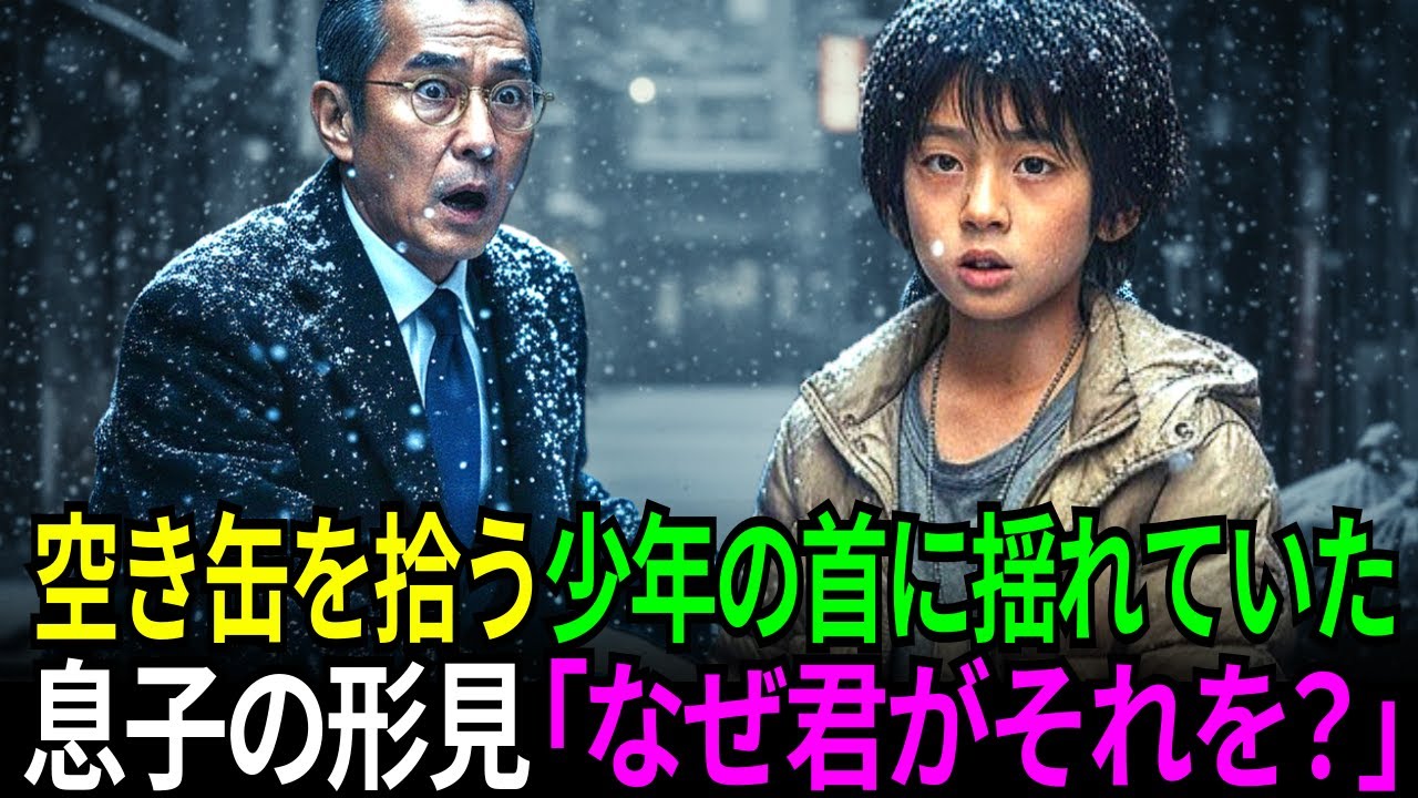 「その認識票、どうして君が持っているんだ」雪の街で空き缶を拾う少年の首に、亡き息子の形見が揺れていた |ラマ | 人生ストーリー |人生ドラマ