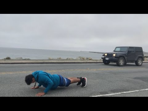 HE ACTUALLY DID THIS ON THE ROAD!!