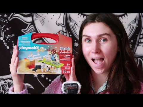 ASMR : Unboxing Playmobil Vétérinaire 👩🏻‍⚕️🐶