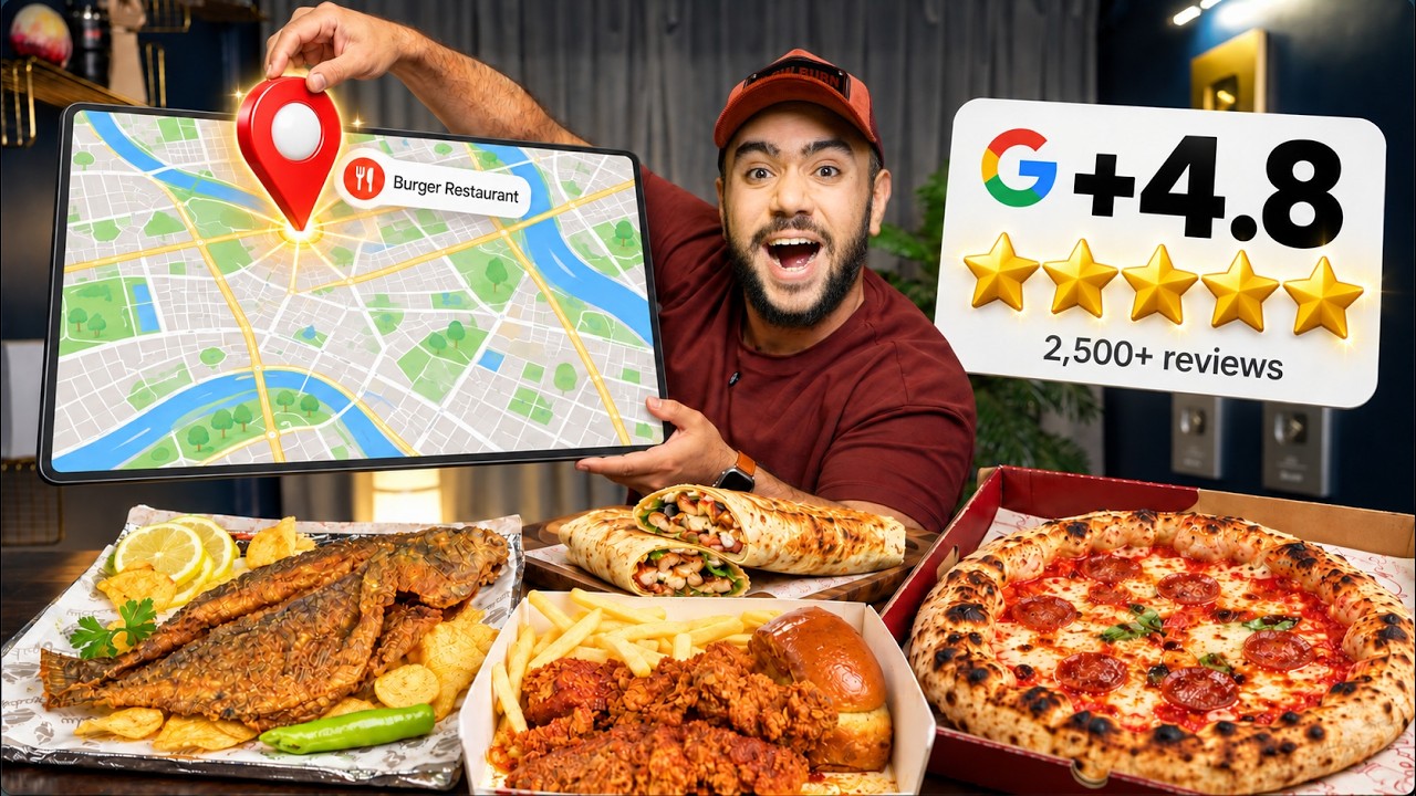 مطاعم قوية مستخبيه 👀 في مصر ( ⭐️ +4.8 ) - مطاعم جوجل📍 | سلسلة جديدة |