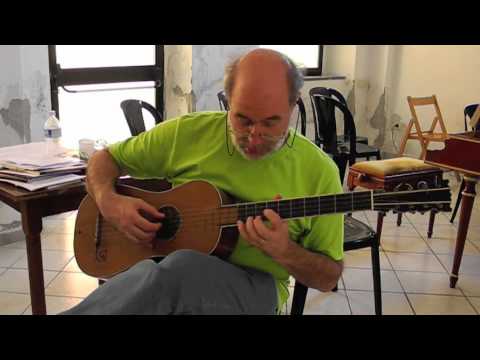 Ugo Nastrucci improvising on The Sabionari Stradivari Guitar