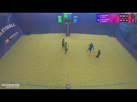 12:50 A. Matvieiev / V. Kelbas - I. Romanenko / M. Kyselov 22.04.2023 | Winners Beach Volleyball