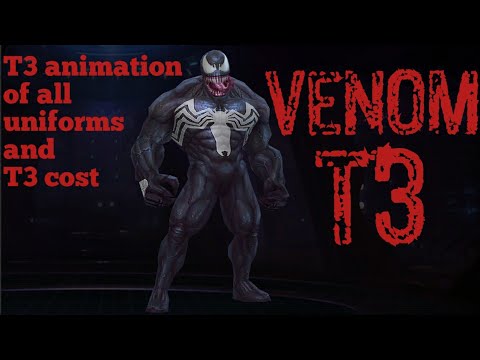Material Requirements for Venom Tier-3 Advancement and all Venom Uniform Tier-3 Advancement Videos