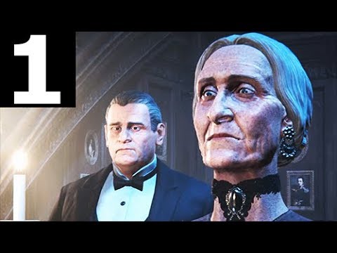 Black Mirror Part 1 - Chapter 1 - Walkthrough Gameplay (No Commentary) (Horror Adventure Game 2017)