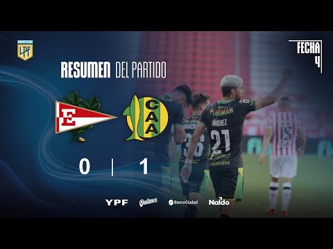 Copa Liga Profesional | Fecha 4 | resumen de Estudiantes - Aldosivi