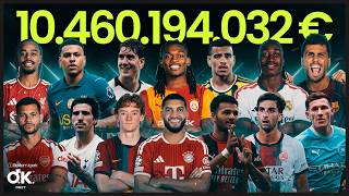 2026 Yaz Transfer Dönemi Geniş Özeti: 10.460.194.032 €