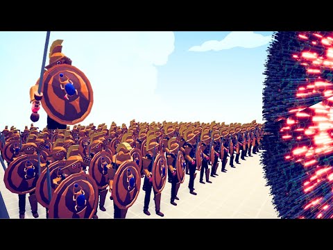 100x Gladiator + 1x Giant Gladiator VS Every God - Totally Accurate Battle Simulator TABS