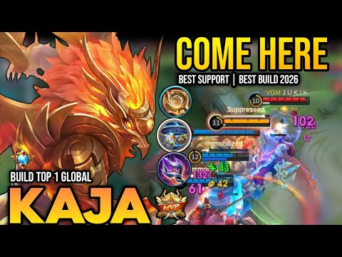 KAJA BEST BUILD 2026 | BUILD TOP 1 GLOBAL KAJA GAMEPLAY | MOBILE LEGENDS✓