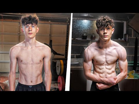 My Best Friends Insane 30 Day Body Transformation from Skinny to Muscular