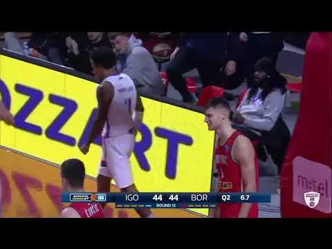 AdmiralBet ABA League 2025/26, highlights, Round 12: Igokea m:tel – Borac Mozzart (28.12.2025)