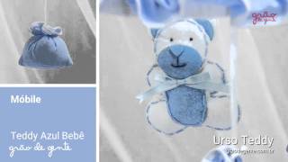 Móbile Teddy Azul | Ref: 50439