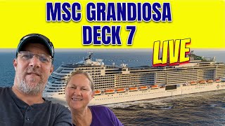 LIVE From MSC Grandiosa. Join us for the fun!!!