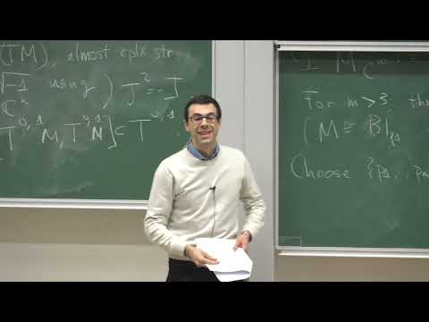 EMGW01 | Prof. Jacopo Stoppa | K-stability and infinite dimensional moment maps (Lecture 1)